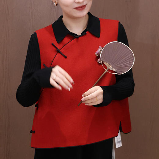 【不退不换】【预售7天】良木礼羊毛马甲（3185） 商品图2