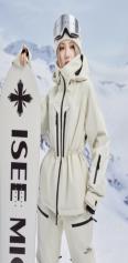 ISEEMIGGA雪服寒武纪-修身款-米白色 商品图0