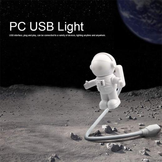 有趣的创意宇航员 LED小夜灯 灵活可调 卧室照明装饰小夜灯 商品图1