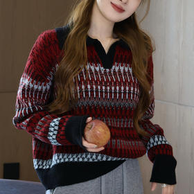 【预售7天】良木礼羊毛翻领上衣（3180F）