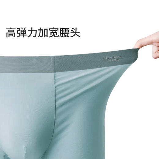 皇家丽美男士平角内裤 无痕包裹抗菌底档 高弹加宽腰头 记忆皮筋不卷边舒适裤DKN1268 商品图3