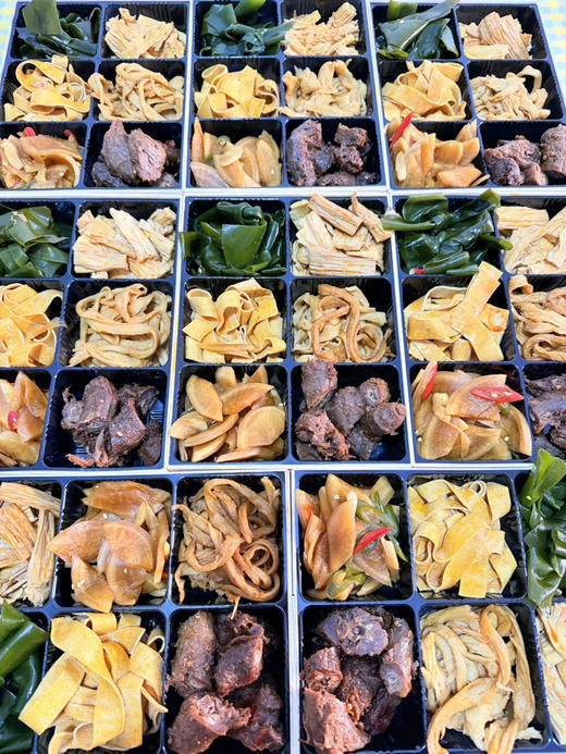 【卤味六拼】 鸭脖+腐竹+海带节+豆皮+白萝卜+面筋 商品图2