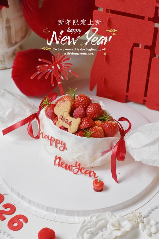 新年糖果造型水果蛋糕 商品图0