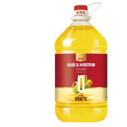 金龙鱼心选玉米胚芽油（零反）4L 商品图1