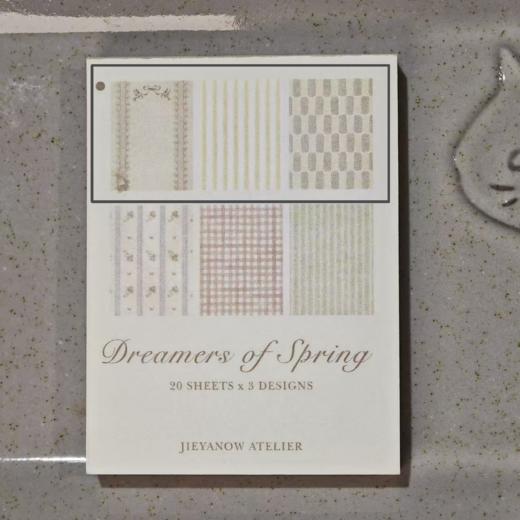【现货】阿果拉丨马来西亚 jieyanow DREAMERS OF SPRING 便签 商品图3