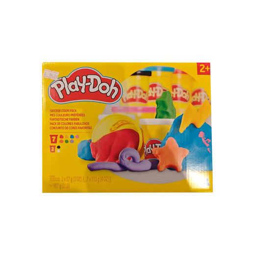 Hasbro 培乐多基础彩泥9罐装HASCF98215C00 商品图0