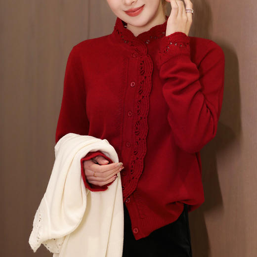 【特价不退换】【预售7天】良木礼羊毛开衫（3190F） 商品图3