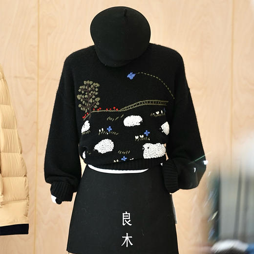 【预售7天】良木礼山羊绒上衣（2708F） 商品图0