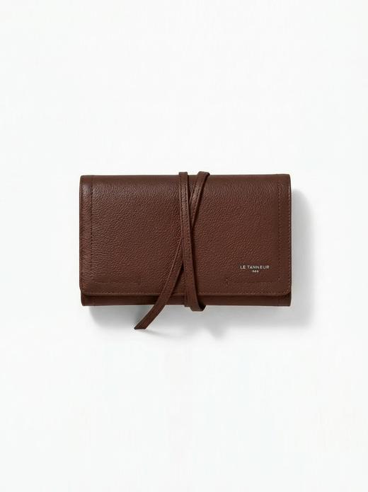 北京仓｜LE TANNEUR-Soft travel box-玄木棕 旅行 珠宝袋［法国设计师］ 商品图0