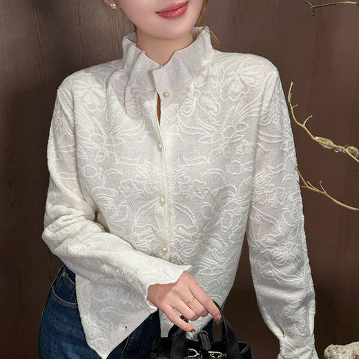 【预售7天】良木礼羊毛小衫(3174F) 商品图0