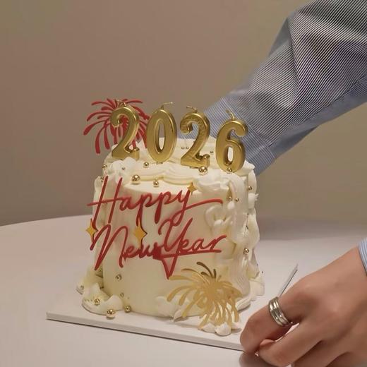 【HappyNewYear】2026跨年元旦氛围感蛋糕 商品图2