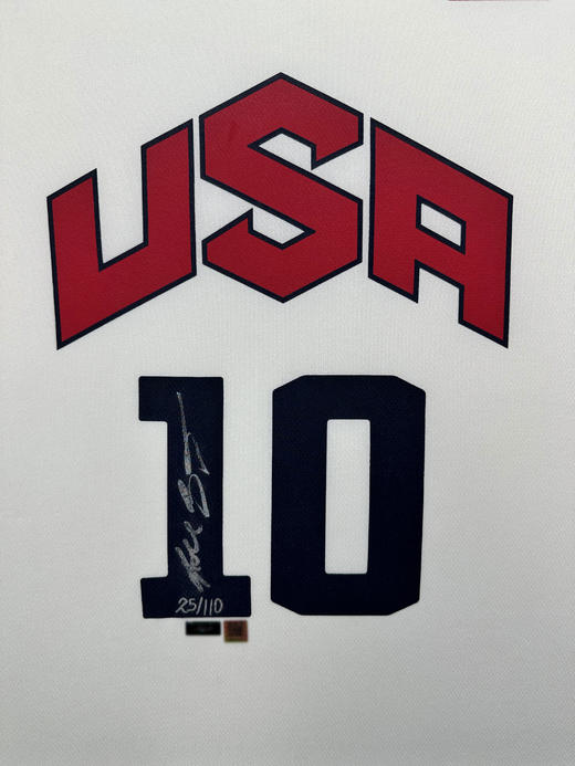 收藏系列 科比 国家队10号白色限量版 正面 亲笔签名球衣 商品图2