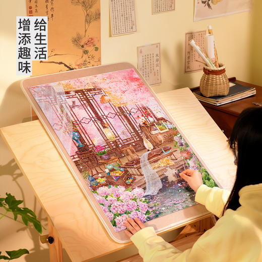 TOi图益-潮玩拼图风雅集系列-抚琴赏花-1000片-分包款 商品图1