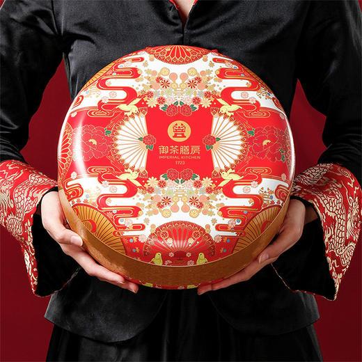 御茶膳房新年过典乐汉唐从糕点礼盒送长辈走亲戚高档春节礼品  繁花似锦 正 商品图2