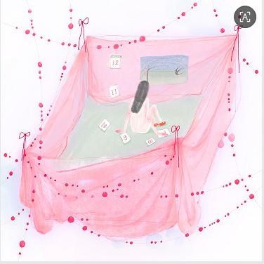 锦江丨捏泥巴巴丨等待  复制画 商品图0