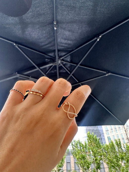 SpoiledBrat Jewelry经典百搭碱水面包戒指 商品图6
