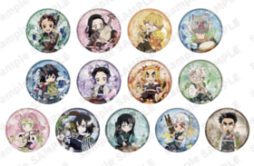 鬼灭之刃 中华乐器 马口铁徽章 吧唧 13包/盒 国谷