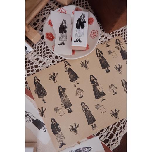 阿果拉 丨 马来西亚 chopdiam 自拍女孩 印章 商品图1