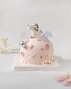 球形独角兽女孩（百分百动物奶油）