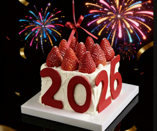 新年草莓蛋糕（需提前4小时预定） 商品图0