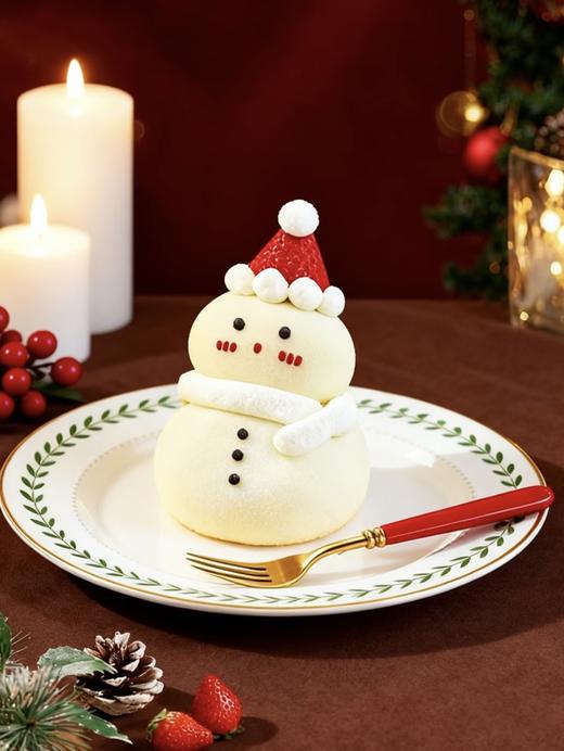 ☃️雪人墩墩 | 新年爆馅大福雪媚娘（1盒/2枚） 商品图0