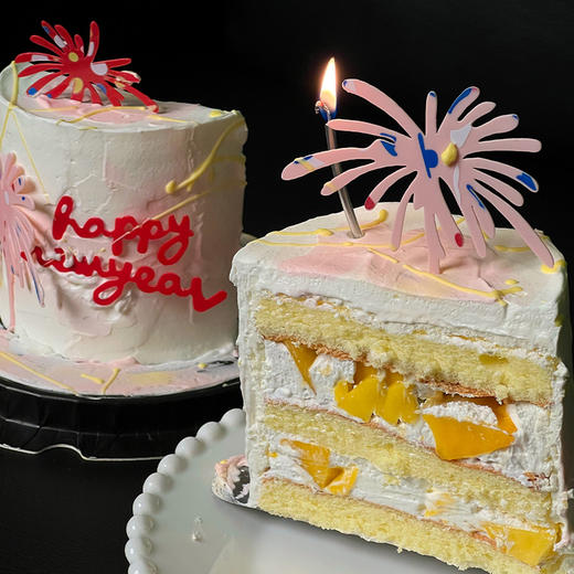 【新年专款蛋糕】款式二（4英寸，直径10cm） 商品图1