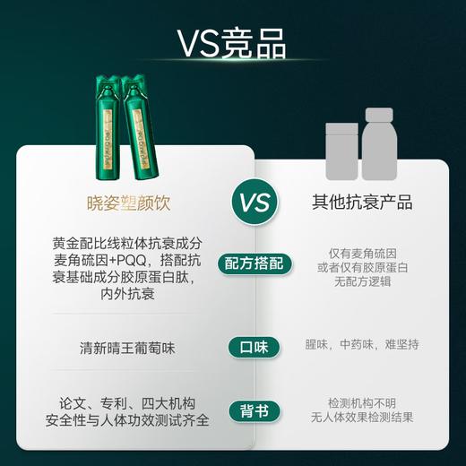 晓姿（AXXZIA）【本土版】塑颜饮麦角硫因PQQ线粒体胶原蛋白饮 商品图3
