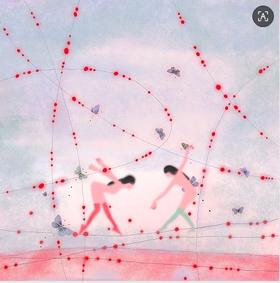 锦江丨捏泥巴巴丨雾  复制画