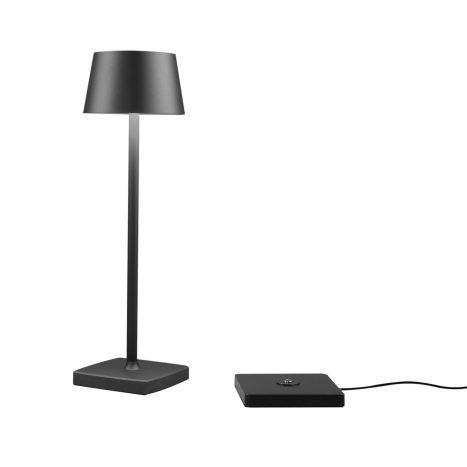 意大利 铝合金无线磁吸充电台灯 5200mAh电池 IP54防水 触摸调光 商品图5