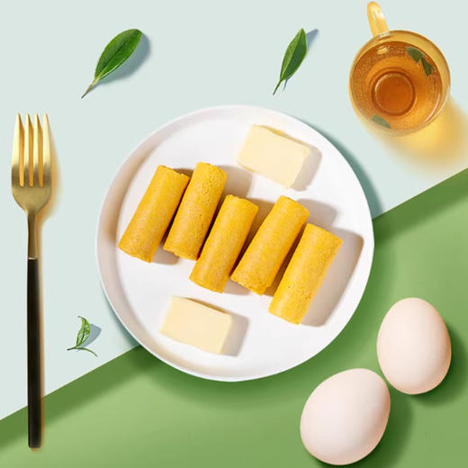 濠润坊黄油鸡蛋|咸蛋黄味蛋卷仔188g 商品图4