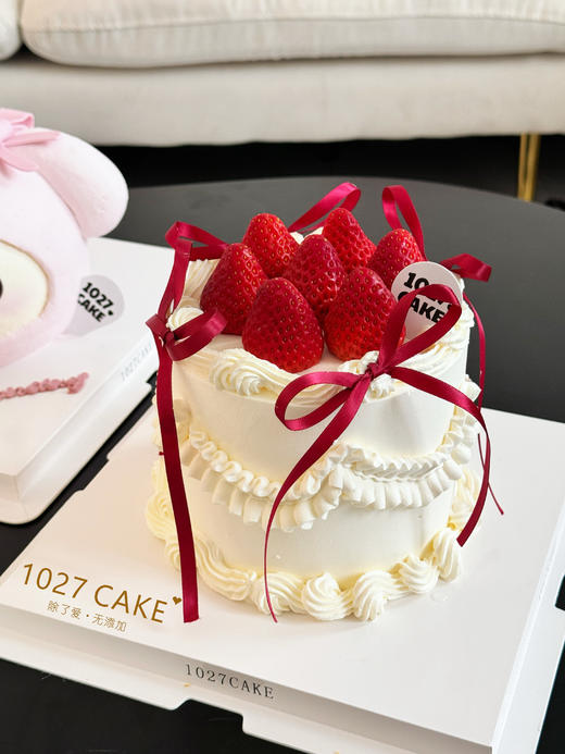 1027CAKE | 草莓丝带蛋糕  女士 商品图0