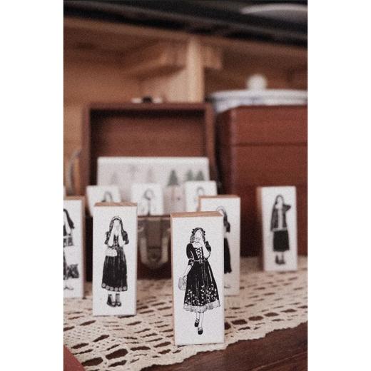 阿果拉 丨 马来西亚 chopdiam 自拍女孩 印章 商品图4