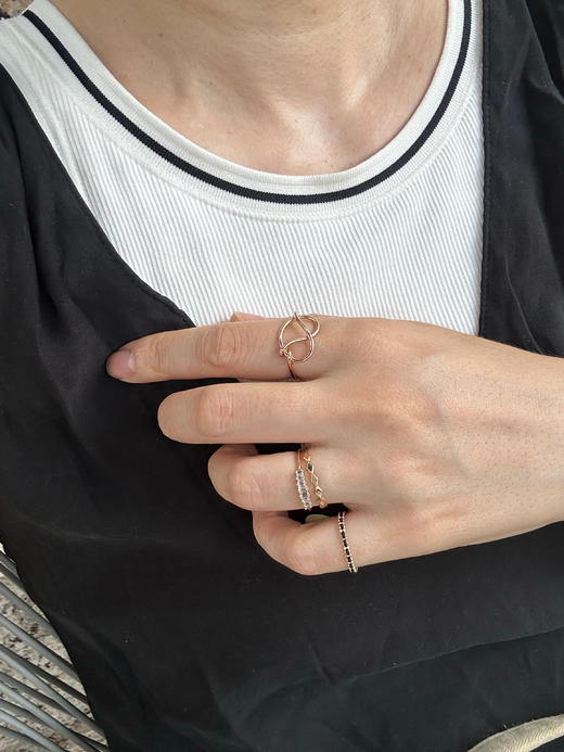 SpoiledBrat Jewelry经典百搭碱水面包戒指 商品图5