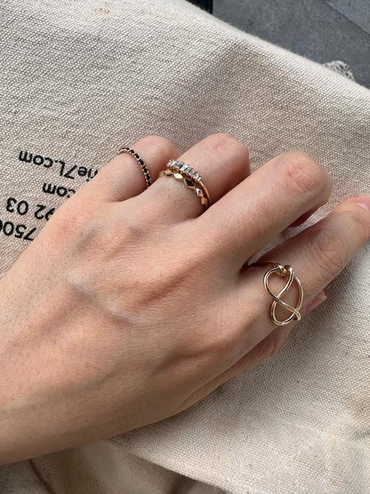 SpoiledBrat Jewelry经典百搭碱水面包戒指 商品图7