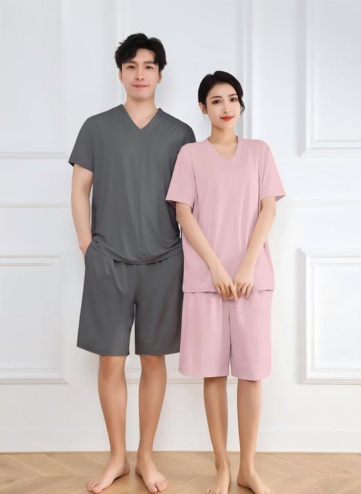 男浴服 曲水浴服冰凉丝有马睡衣沐里按摩沐外男士洗浴家居服兰亭 商品图3