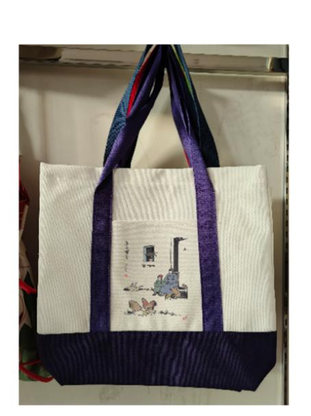 文创“丰”系列复古帆布包 商品图1