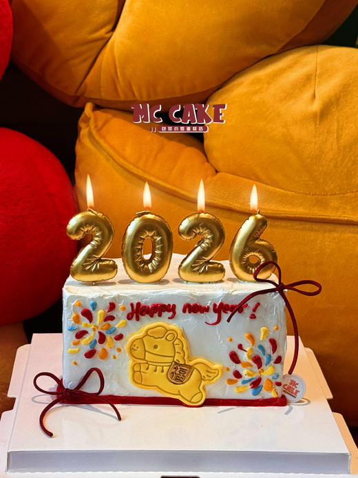 新年|2026跨年蛋糕  （半个6寸） 商品图0