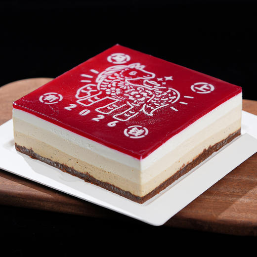 马年  黑松露慕斯蛋糕 巧克力榛子脆皮 商品图1