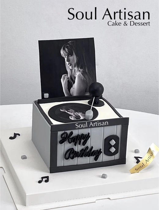 唱片机蛋糕 商品图3