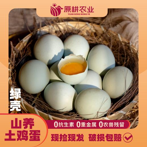 山养土鸡蛋(绿壳) 商品图0