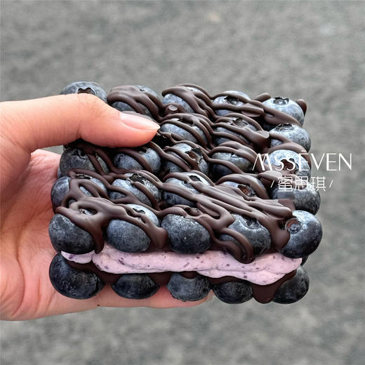  巧克力蓝莓冷萃酸奶砖  商品图0