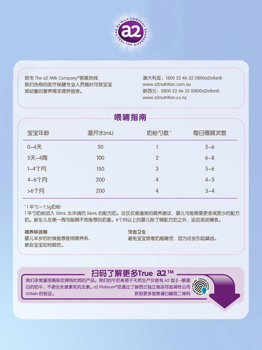 A2 白金系列奶粉 新生儿奶粉 白金孕妇奶粉 商品图3