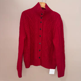 【预售7天】良木礼山羊绒立领开衫（3306F）