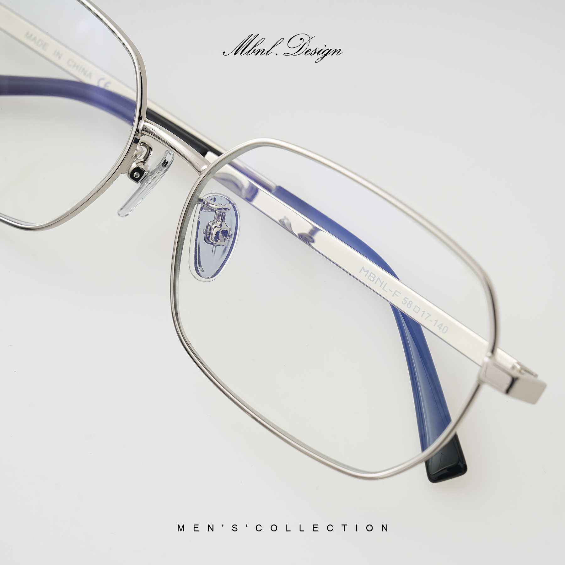 「Milled」秦磊男装AC素颜镜片金属冷锻哑光眼镜 LL-WSP8016 N12商品图3