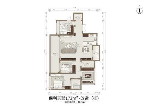 省心柜_170平户型_改造风格【海南】【保利天珺】 商品图8