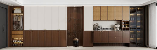 省心柜_130平户型_中古风格【海南】【保利天珺】 商品图6