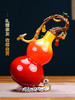 福禄如意琉璃葫芦摆件招财中式家居玄关客厅酒柜装饰乔迁新居礼品佛罗端斯-福禄如意摆件（红色）-YHD 商品缩略图5