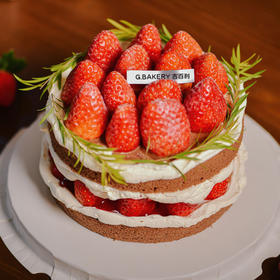 【轻甜蛋糕】莓莓浓巧