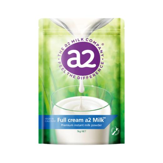 A2 新西兰进口成人高钙全脂脱脂奶粉 商品图4
