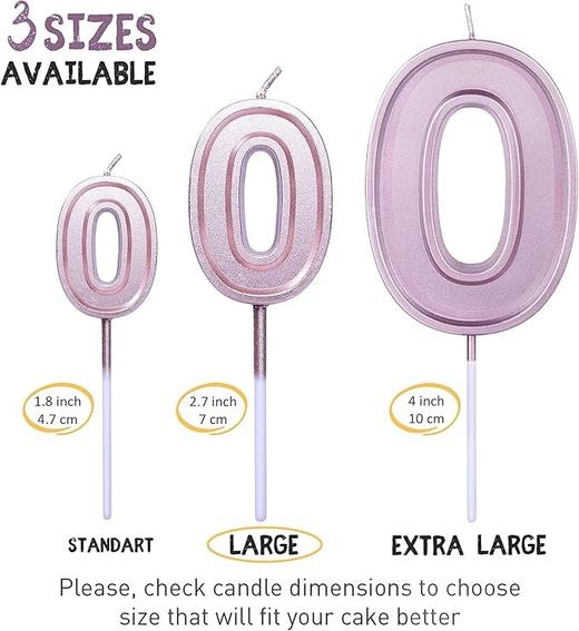 出口高品质 3D立体造型 数字生日蜡烛 无烟安全材质 蛋糕庆祝派对装饰 商品图9